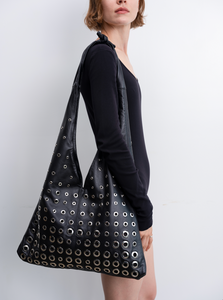 Diana in Silver & Black Caviar | Bolso tote de cuero Big Special Edition